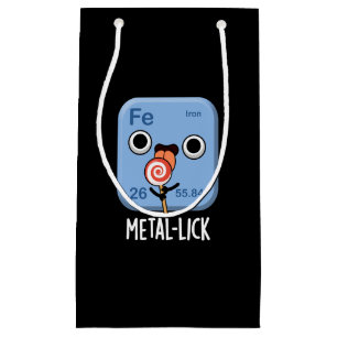 Sacola Para Presentes Pequena Química Engraçada de Metal Grelha de Metal Grelha