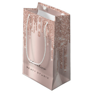 Sacola Para Presentes Pequena Quinceañeras Sweet 16th Bridal Makeup Lashes Favor