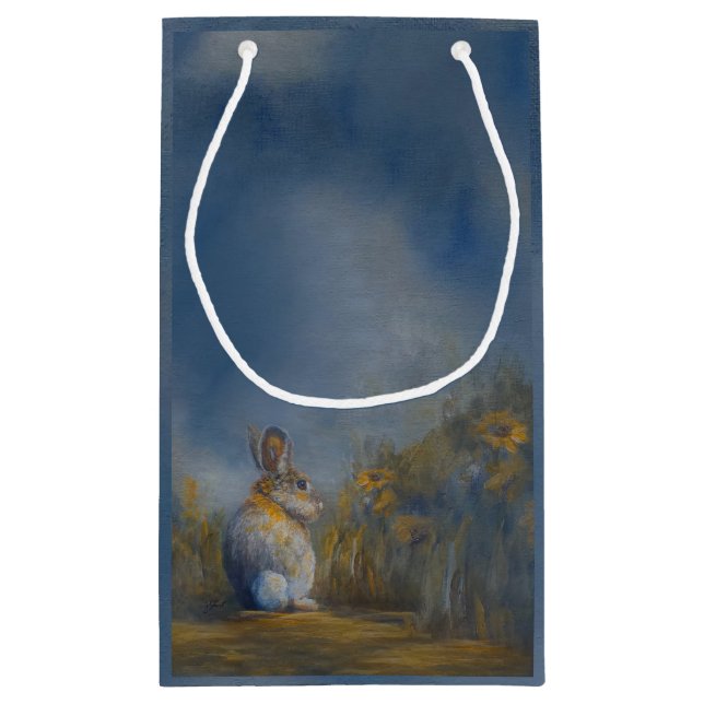 Sacola Para Presentes Pequena Rabbit Gift Bag (Verso)