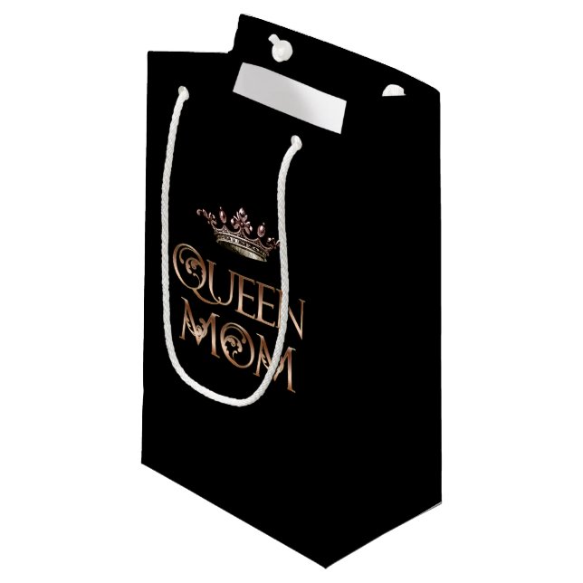 Sacola Para Presentes Pequena Rainha Mãe (Frente inclinada)
