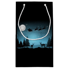 Sacola Para Presentes Pequena Rebelde Adorável À Noite