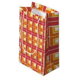 Sacola Para Presentes Pequena Red Topsy Turvy