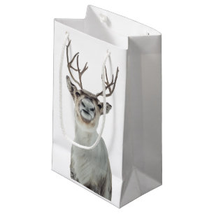 Sacola Para Presentes Pequena Reindeer Photo