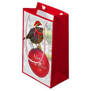 Sacola Para Presentes Pequena Robin Gift Bag