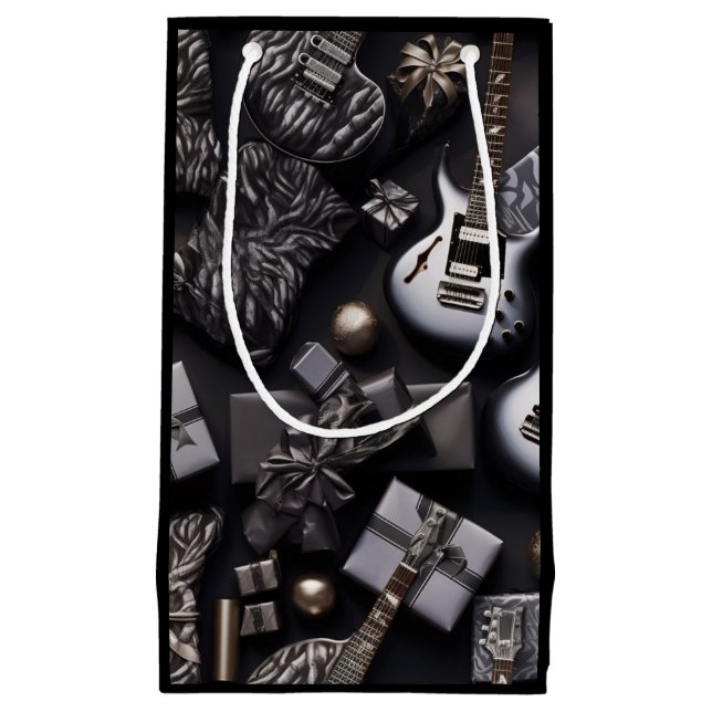 Sacola Para Presentes Pequena Rockin' Christmas Bag (Frente)