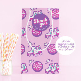 Sacola Para Presentes Pequena Rolo-rolha retrô Disco