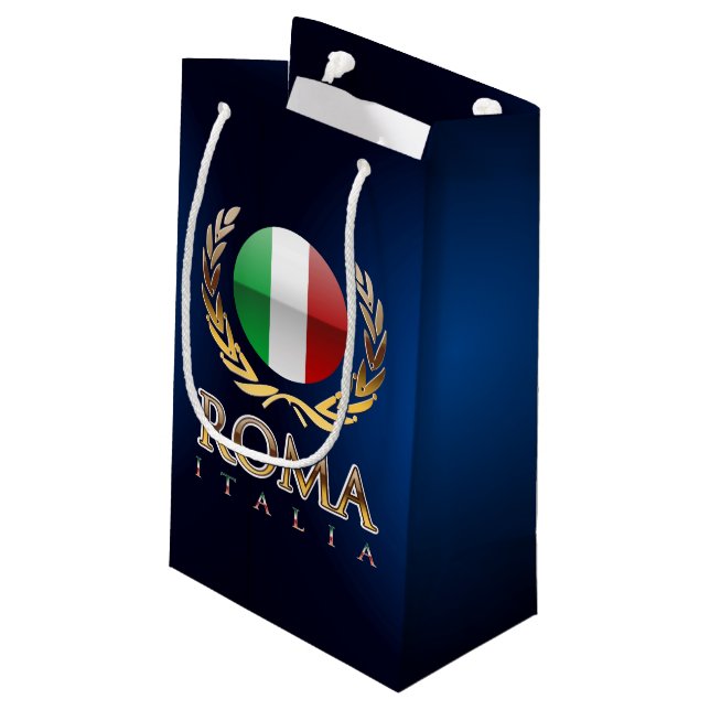 Sacola Para Presentes Pequena Roma (Verso inclinado)