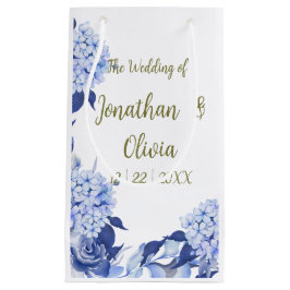 Sacola Para Presentes Pequena Romantic Field purple Flowers