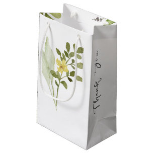 Sacola Para Presentes Pequena Romântica Flower Weding Favorito Gift Bag