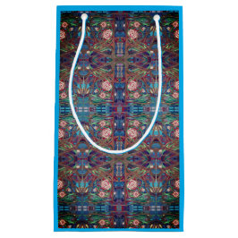 Sacola Para Presentes Pequena Rosa