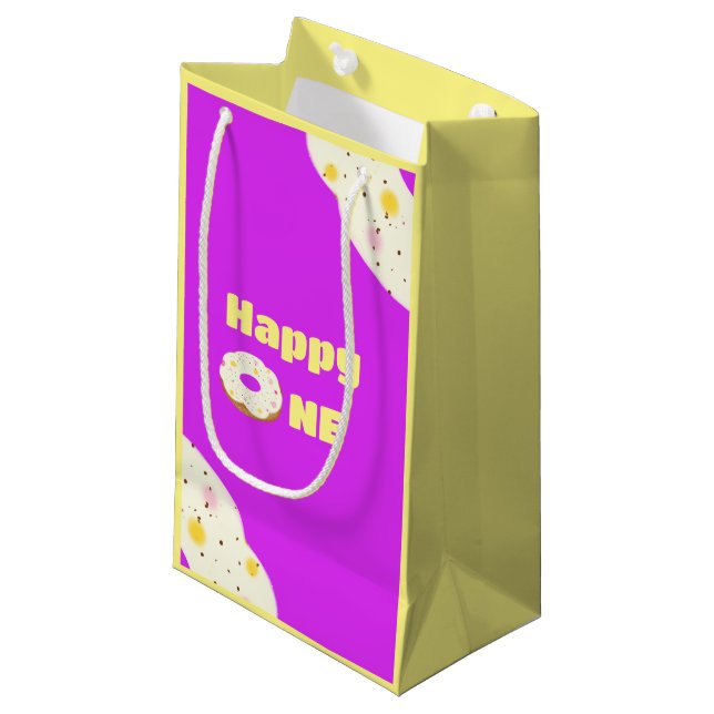 Sacola Para Presentes Pequena Rosquinha (Frente inclinada)