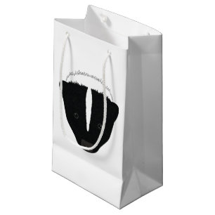 Sacola Para Presentes Pequena Rosto Skunk