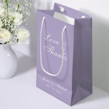 Roteiro de casamento Lavanda Amor Agradecido Simpl