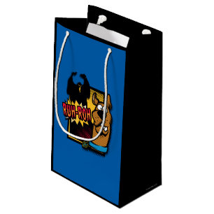 Sacola Para Presentes Pequena Ruh-Roh Scooby-Doo e um fantasma