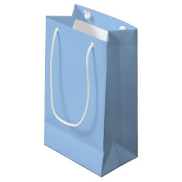 Sacola Para Presentes Pequena Saca de Presente Azul Céu Suave