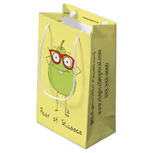 Sacola Para Presentes Pequena Saco de Compras de Óculos Personalizado para Oftal