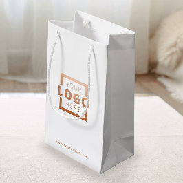 Sacola Para Presentes Pequena Saco de compras de papel com logotipo personalizad