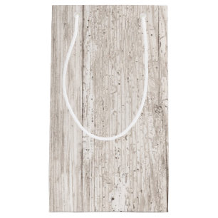 Sacola Para Presentes Pequena Saco de Mão Branca Com Couros Brancos