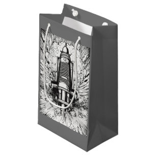 SACOLA PARA PRESENTES PEQUENA SACO DE PAPEL