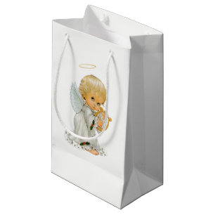 Sacola Para Presentes Pequena Saco de Presente Anjo do Dia dos Namorados