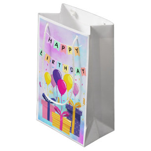 Sacola Para Presentes Pequena Saco de presente de aniversário