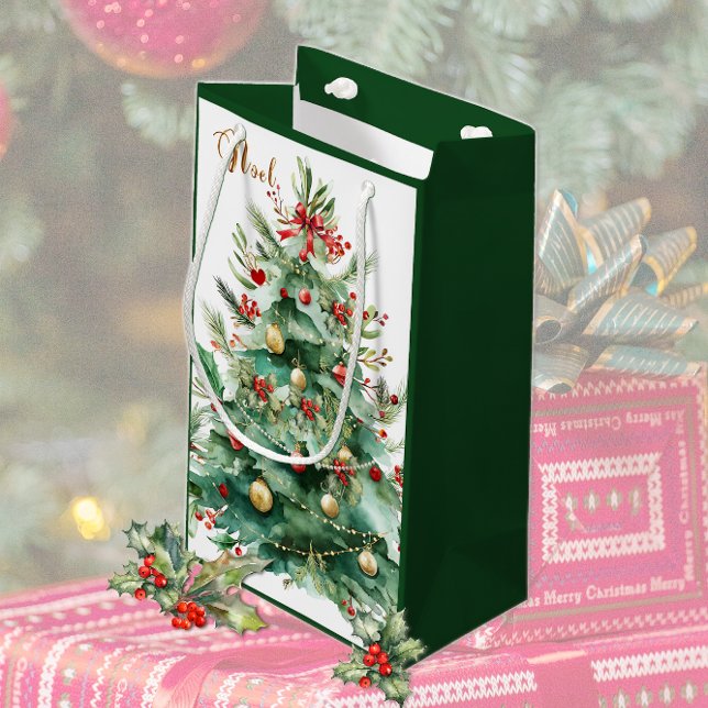 Sacola Para Presentes Pequena Saco de Presente de Árvore de Natal (Criador carregado)