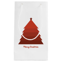 Sacola Para Presentes Pequena Saco de Presente de Árvore de Natal Vermelha