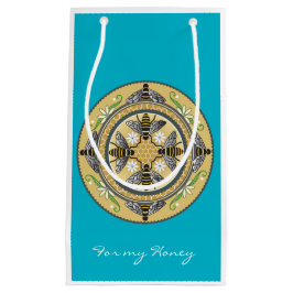 Sacola Para Presentes Pequena Saco de presente de colmeia