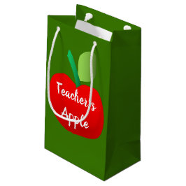 Sacola Para Presentes Pequena Saco de Presente de Maçã para Professor