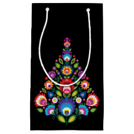 Sacola Para Presentes Pequena Saco de presente de Natal de Folha Pequena com men