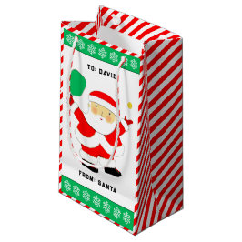 Sacola Para Presentes Pequena Saco de presente de Natal de Pickleball pequeno