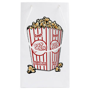 Sacola Para Presentes Pequena Saco de Presente de Pipoca