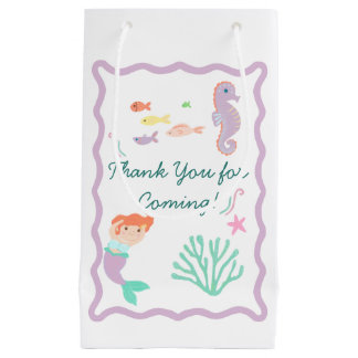 Sacola Para Presentes Pequena Saco de Presente de Sereia