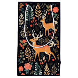 Sacola Para Presentes Pequena Saco de Presente de Veado Quimológico - Pequeno