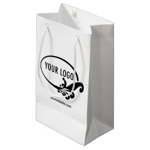 Sacola Para Presentes Pequena Saco de Presente para Pequenas Empresas Logotipo P