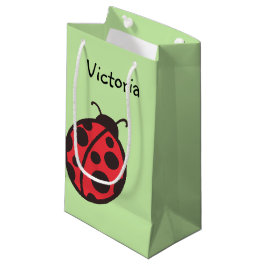 Sacola Para Presentes Pequena Saco de Presente Personalizado da Joaninha