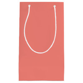 Sacola Para Presentes Pequena Saco de Presente Rosa Coral