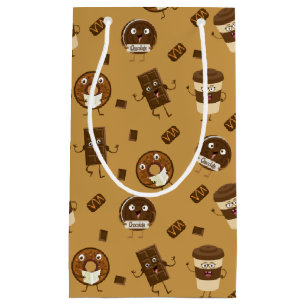 Sacola Para Presentes Pequena Saco de Presentes de Chocolate
