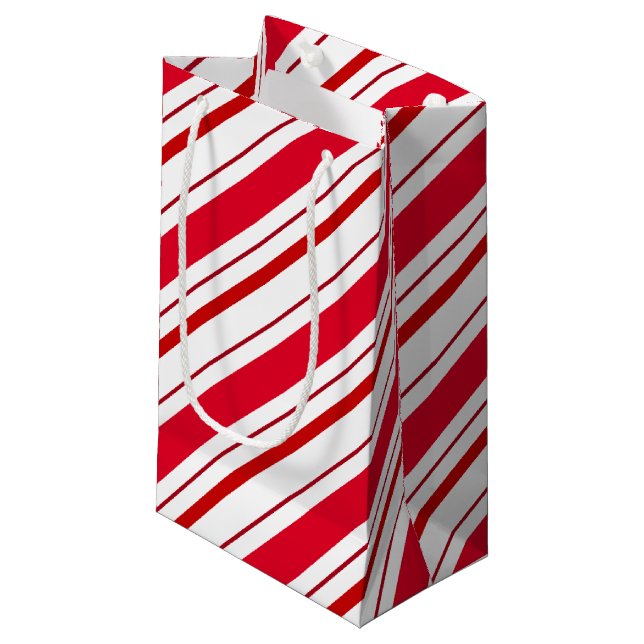 Sacola Para Presentes Pequena Saco de presentes de Natal (Frente inclinada)