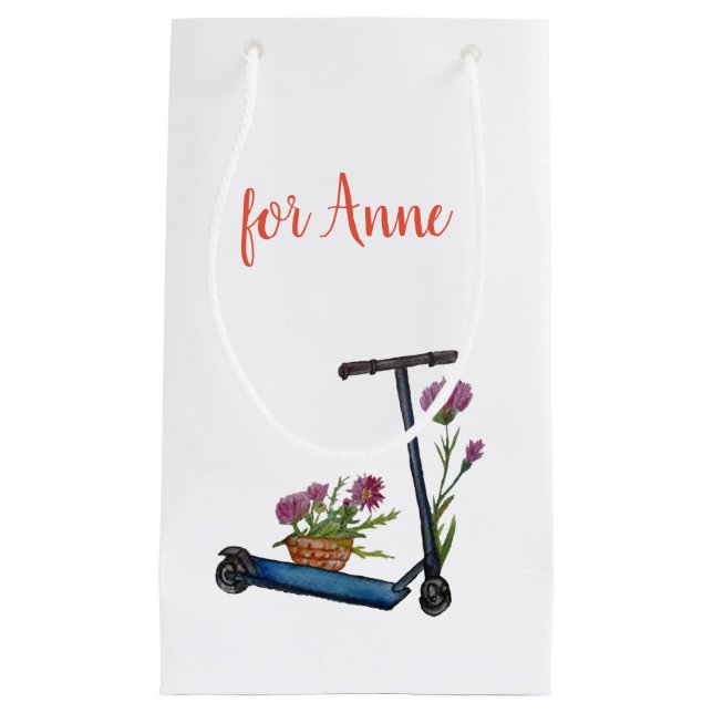 Sacola Para Presentes Pequena Saco de presentes especial Elegnat (Frente)