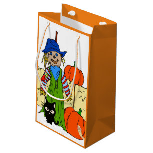 Sacola Para Presentes Pequena Saco de Presentes Feliz Halloween