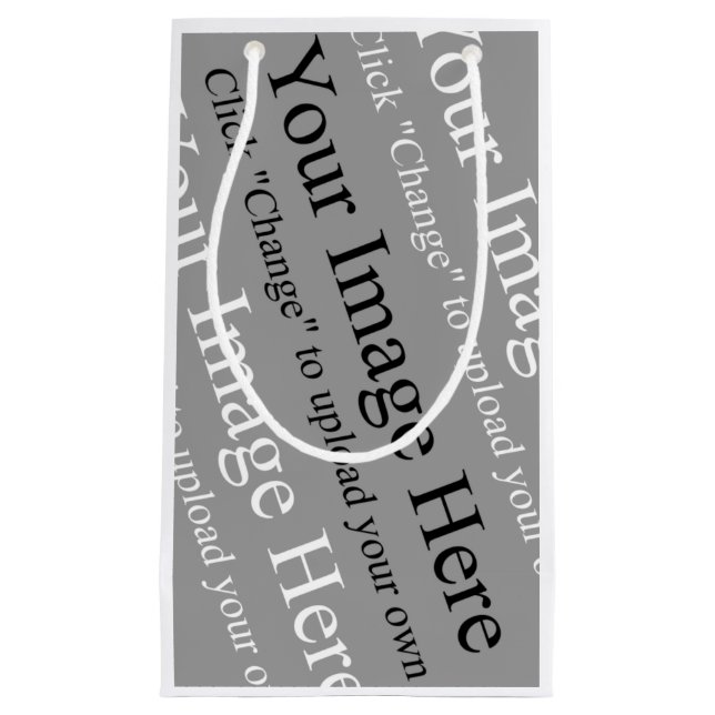 Sacola Para Presentes Pequena Saco do Presente (Frente)