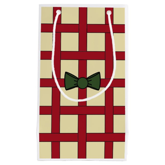 Sacola Para Presentes Pequena Saco do Presente (Frente)