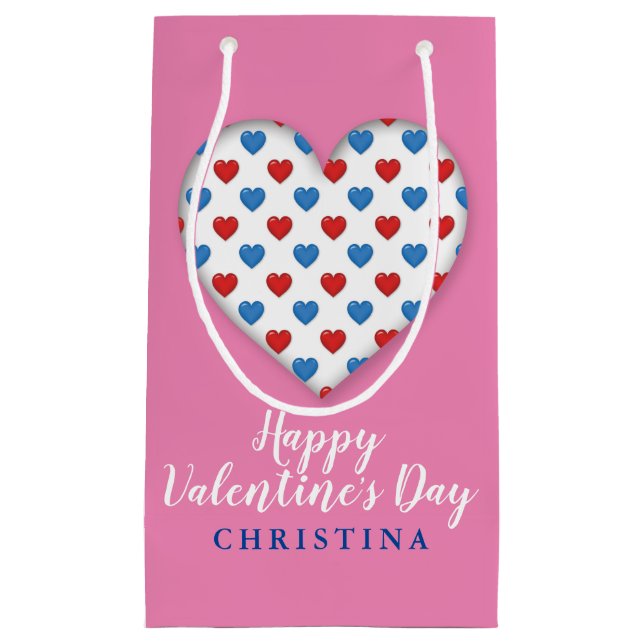 Sacola Para Presentes Pequena Saco do Presente (Frente)