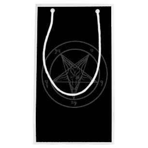 Sacola Para Presentes Pequena Saco do presente de Baphomet