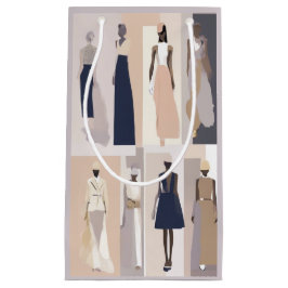 Sacola Para Presentes Pequena Saco do Presente de Colagem Moderna