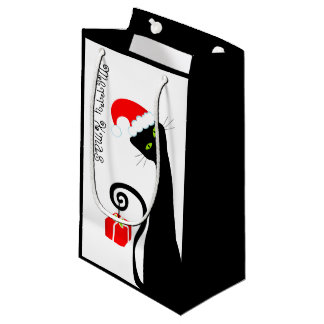 Sacola Para Presentes Pequena Saco do presente do Feliz Natal