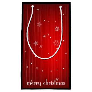 Sacola Para Presentes Pequena Saco do presente do Feliz Natal