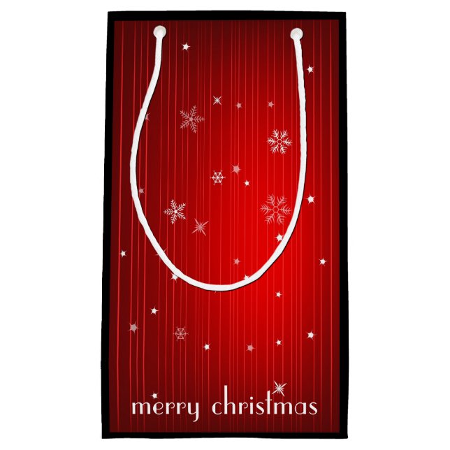 Sacola Para Presentes Pequena Saco do presente do Feliz Natal