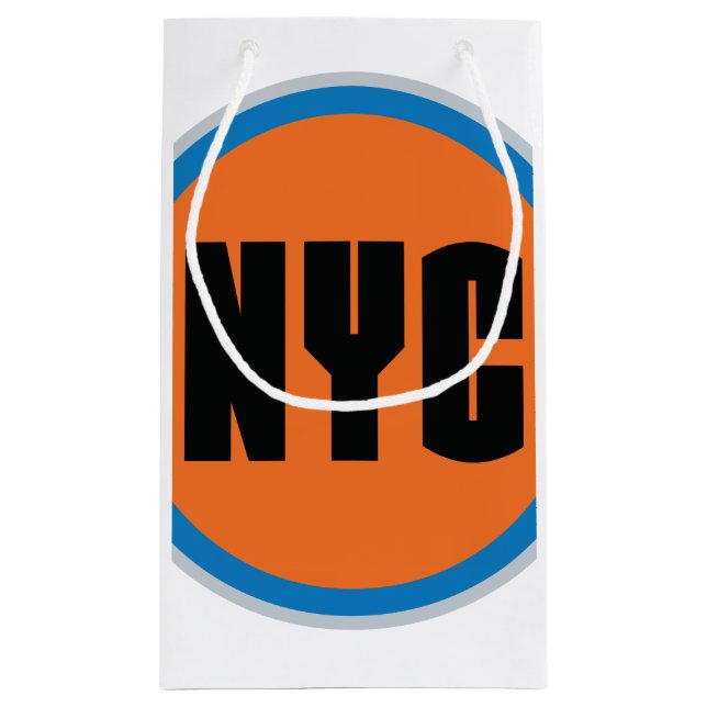 Sacola Para Presentes Pequena Saco do Presente NYC (Verso)